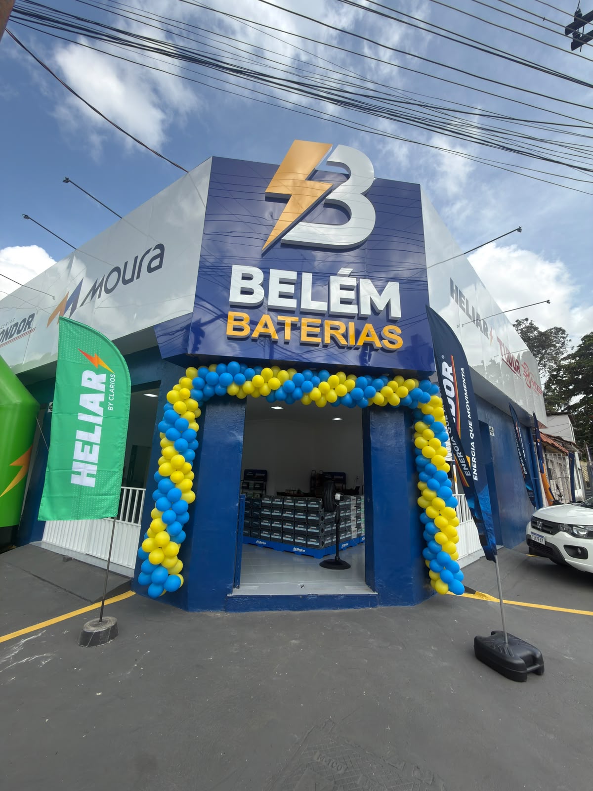 Fachada da Belém Baterias